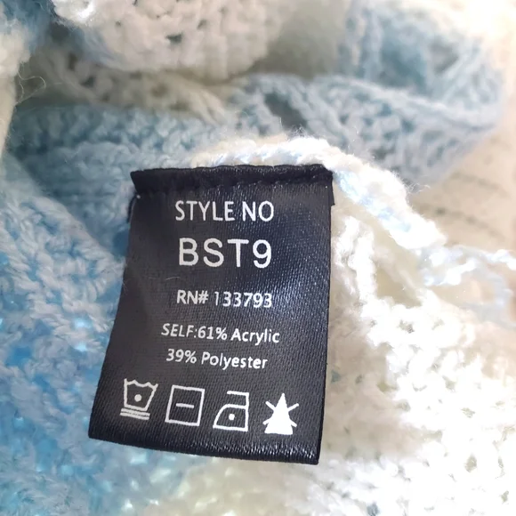 POL Loose Knit Pullover Hoodie Sweater - Picture 5 of 5